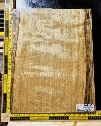 Korina guitar making body - making,
