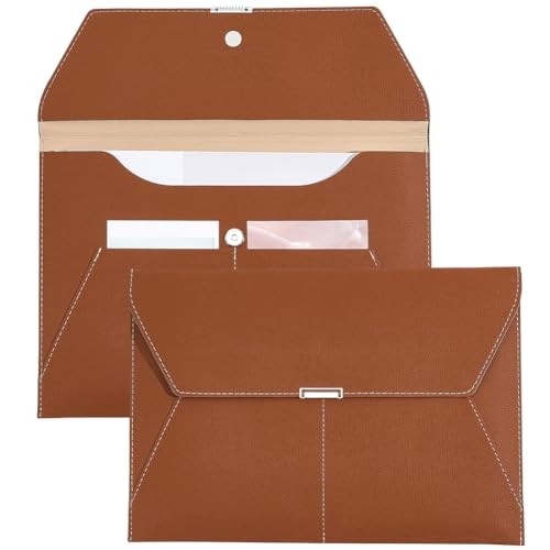 Leather file folder - pu,