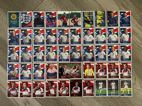 Panini england stickers - m&s,