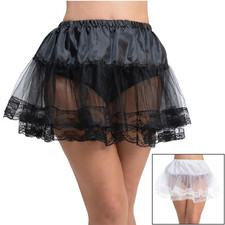 Short Petticoat Lace Trim