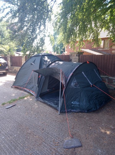 Green gelert tent - tent, renesse