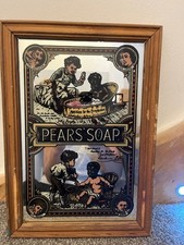 Vintage pears soap framed - vintage,
