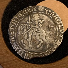 King Charles 1st Silver Half