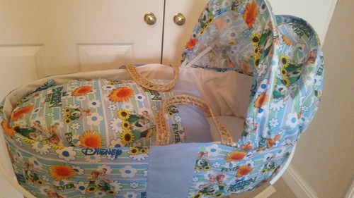Frozen moses basket cover set - basket,