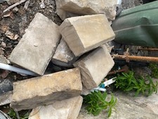 Reclaimed Sandstone blocks, various sizes, solid blocks.