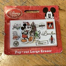Disney Store London Pop-Out Large Eraser - Mickey Mouse - Sealed