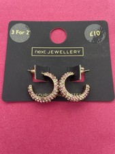 Next Earrings -Pink Diamonds