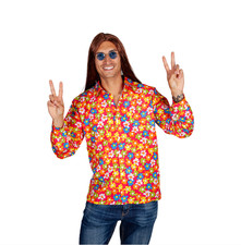 Adult HIPPIE SHIRT Fancy Dress
