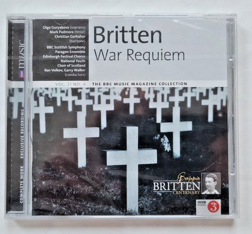 Britten war requiem - -, cd