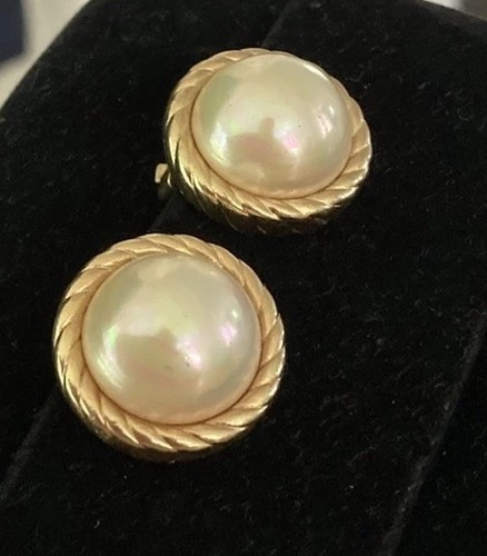 Vtg chr dior - gold, pltd