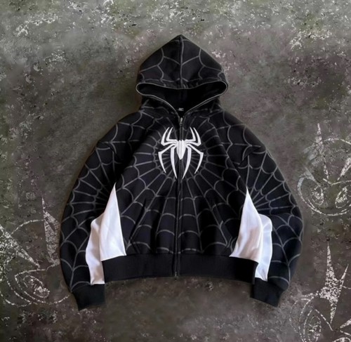 Spider hoodie zip comic - spider,