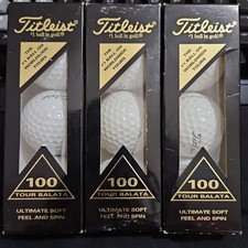 3 Sleeves Titleist Tour Balata