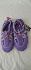 BNWT Osprey lilac girls neoprene beach swim water shoes uk 11 eu 29