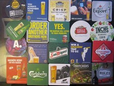 PARTY PACK  Assorted Mix of 20 new Bar Pub Beer Mats Coasters