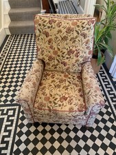 Upholstered Armchair Used But In Excellent Condition