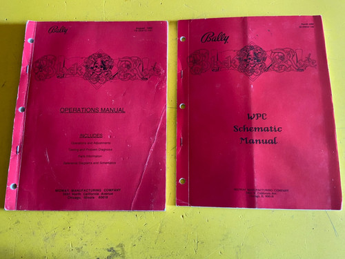 Pinball manual black - manual,