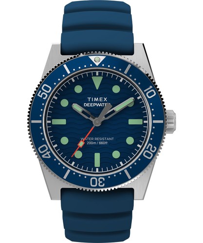 Timex blue mens analogue - blue,