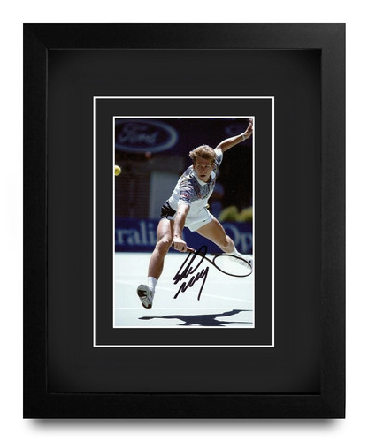 Stefan edberg signed 10x8 - stefan,