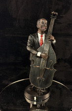 Vintage Jazz Bass Player