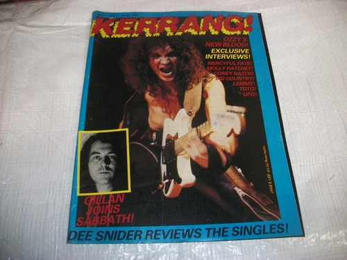 Kerrang 40 vintage rock - kerrang, !