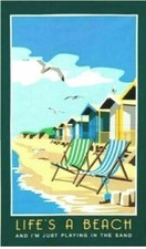 Life's A Beach Tea Towel