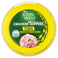 John West Spreadables Tuna Mayonnaise Sweetcorn 80G X 4