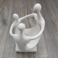 Family Home Decor Figurine Ornament Love Holding Hands Circle Energy Candholder