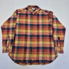 VIYELLA Shirt 17.5 Orange Mens