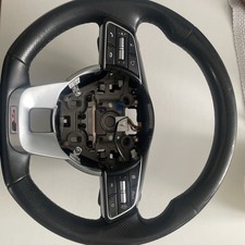 KIA SPORTAGE 2019 MK4 GT-LINE PADDLE SHIFT FLAT BOTTOM LEATHER STEERING WHEEL