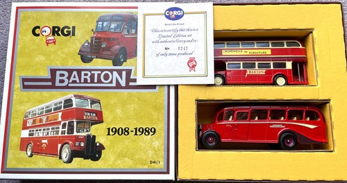 Corgi barton bus - corgi, set