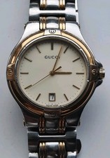 Gucci Quartz swiss bi-colour