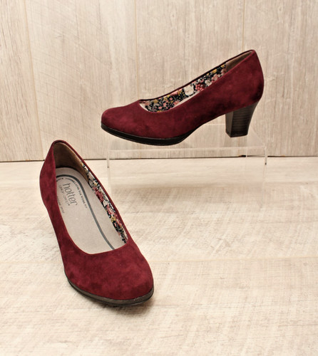 Hotter angelica ladies maroon - angelica,