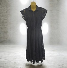 👗 Vintage 1950s Black Lace