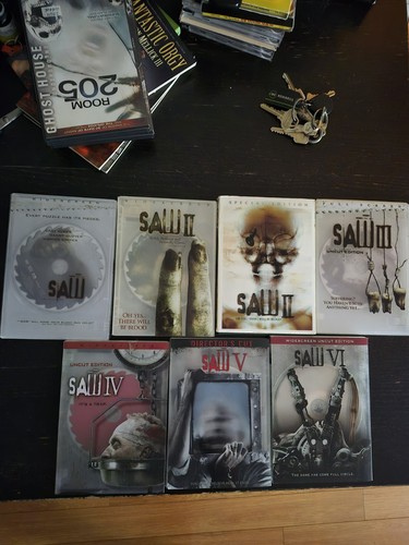Saw horror movie dvd - saw, 1-6