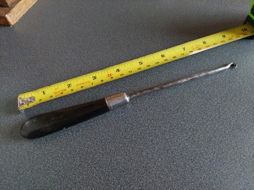 Antique vintage ebony handled - antique/vintage,
