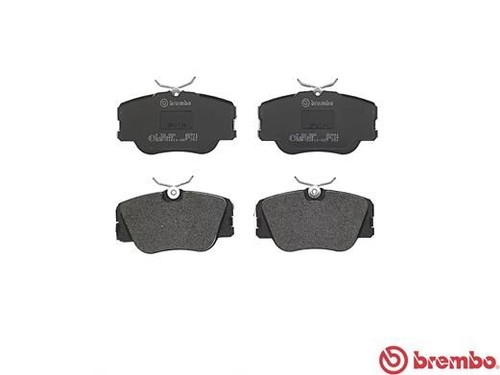 Front brake pad set - pad, fits
