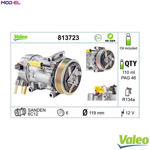Compressor air conditioning - compressor,