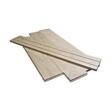 Solid European Oak Unfinished Flooring - 16mm Deep UK Made Solid Wood Flooring!