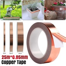 25M Adhesive Copper Slug Tape