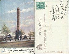 London Cleopatras Needle 1903