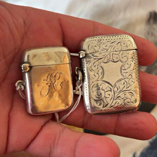 Metal floral engraved hinged - metal,