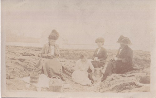 Postcard edwardian ladies - postcard,