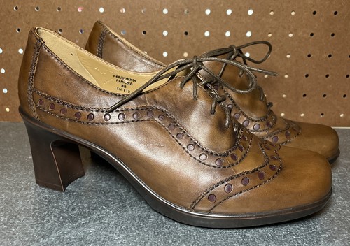 Vintage earth brown leather - vintage,