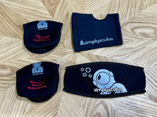 Simply Scuba - Dive Accessories -  Computer Sleeve, Reg Shields & Mask Strap