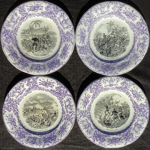Set rare antique french - set,