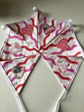 Cath Kidston fabric Appliqué Hearts handmade bunting 2 Metres new 