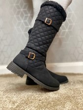 WOMEN WINTER FUR LINED WARM