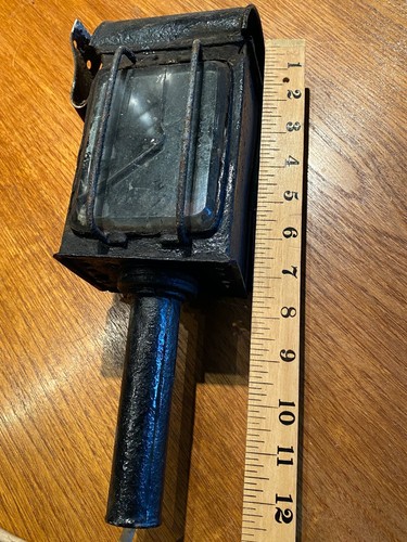Antique black metal - black, carriage