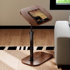 Over Bed Chair Table Height Adjustable Computer Read Desk Sofa Bed Side Desk