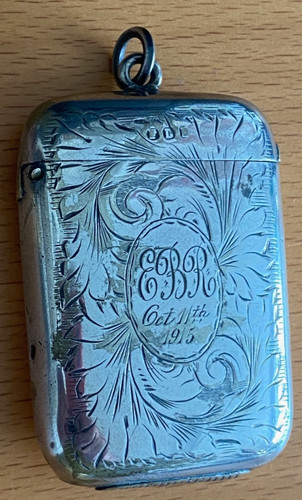 Hallmarked large antique - large,
